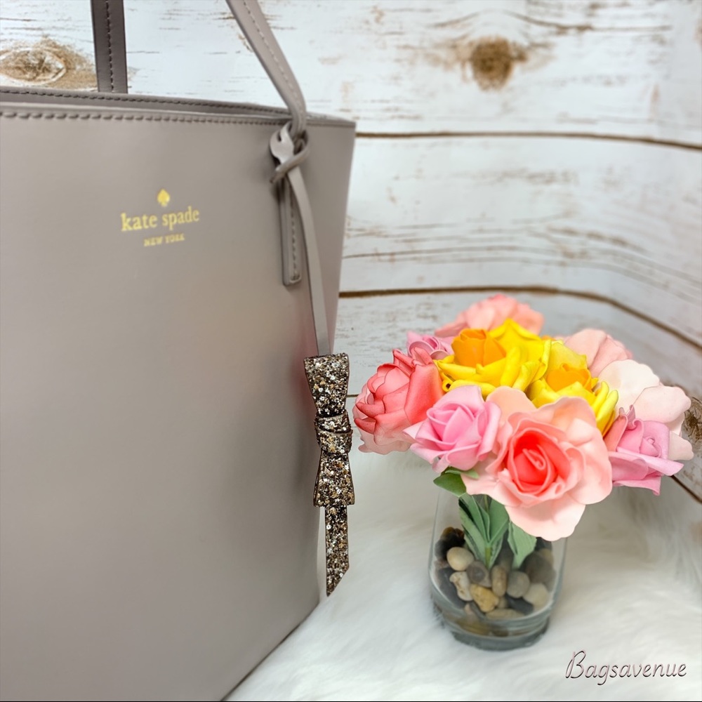 Kate Spade New York Seton Drive Karla tote Gray - Picture 2 of 8